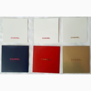 NWT Chanel Stationery Greeting Gift Cards Notes w/ Envelopes and logo